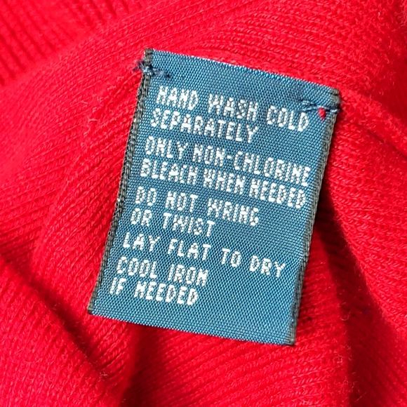 Excellent Used Condition Men's POLO RALPH LAUREN Pima Cotton V-Neck Sweater Med - Picture 4 of 7